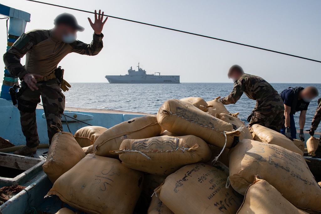 Des opérations de protection en mer 