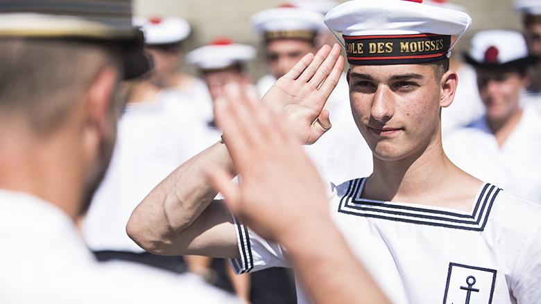 Cérémonie de remise des prix à l’Ecole des mousses